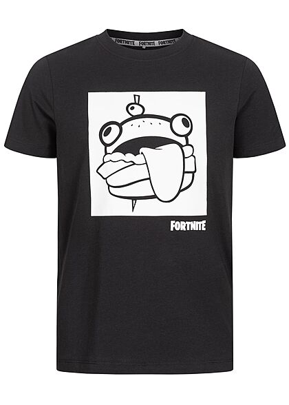 Name It Kids Jungen T-Shirt Fortnite Burger Print schwarz - Art.-Nr.: 21052170