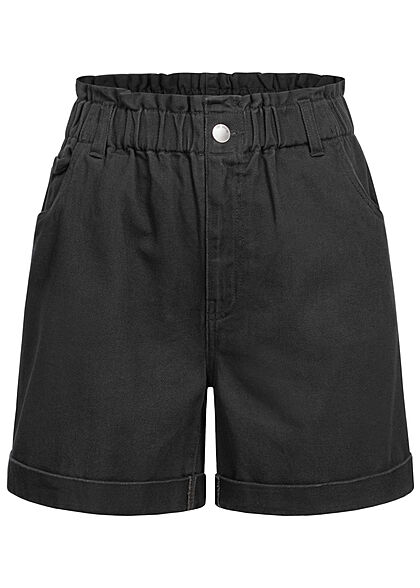 JDY by ONLY Dames Korte broek met 5 zakken zwart - Art.-Nr.: 22030096