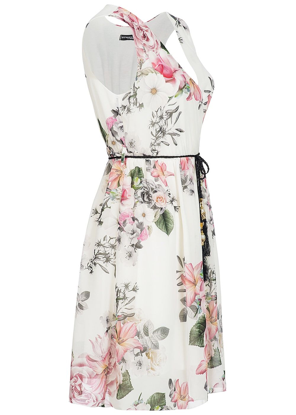 Kleid Blumen Damen Kleid Blumen Damen