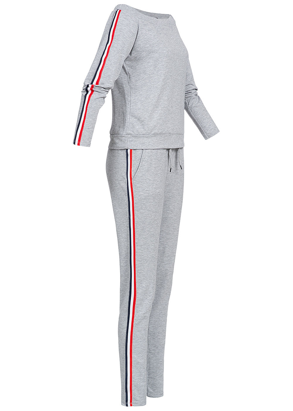 off the shoulder sweat suit