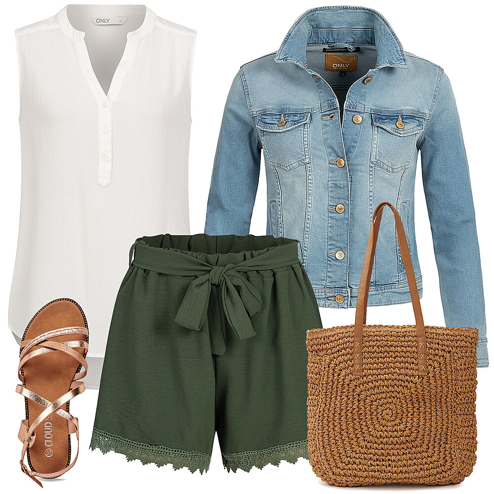 Zomeravond-chic Outfit 24429
