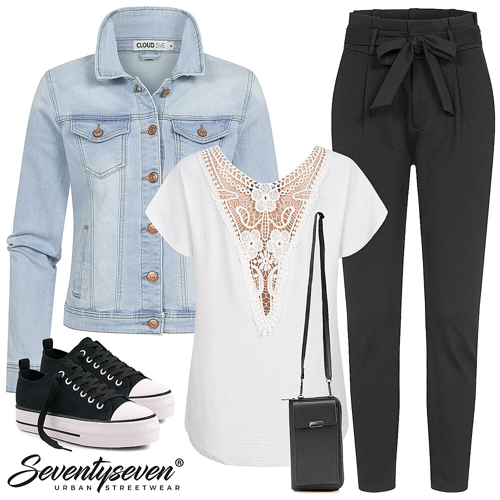 Perfect met tas Outfit 27154