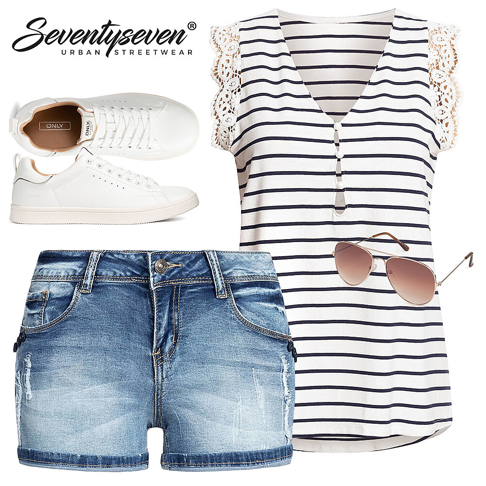 De strepen van het seizoen Outfit 27182