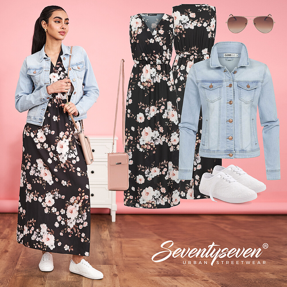 Lenteachtig bloemenjurkje Outfit 27336