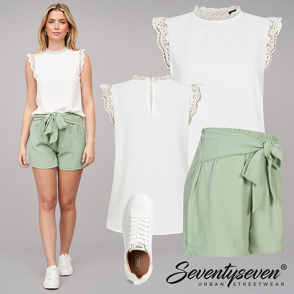 Luchtige zomer-shorts Outfit 27475