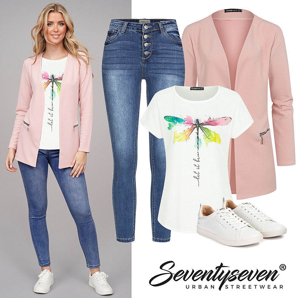 Casual blazerstijl Outfit 27497