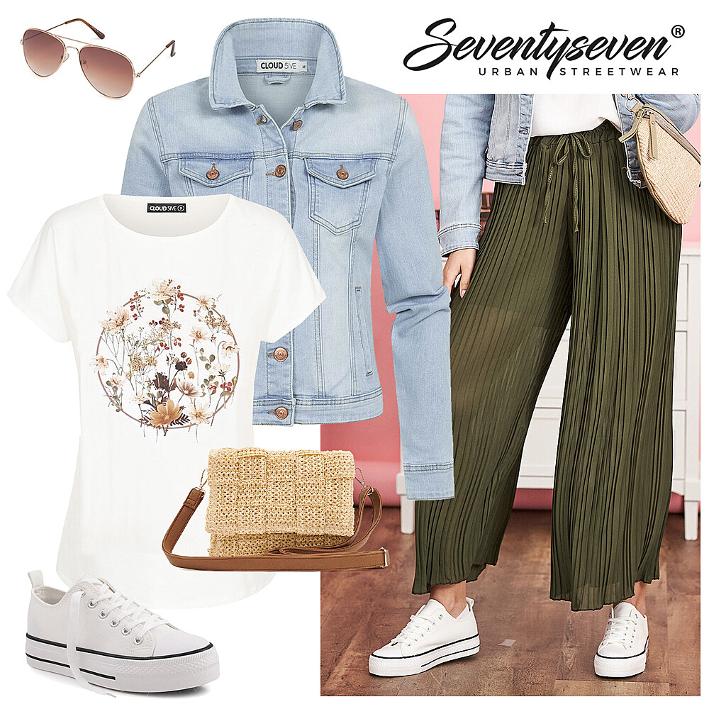 Frisse denimtrend Outfit 27553