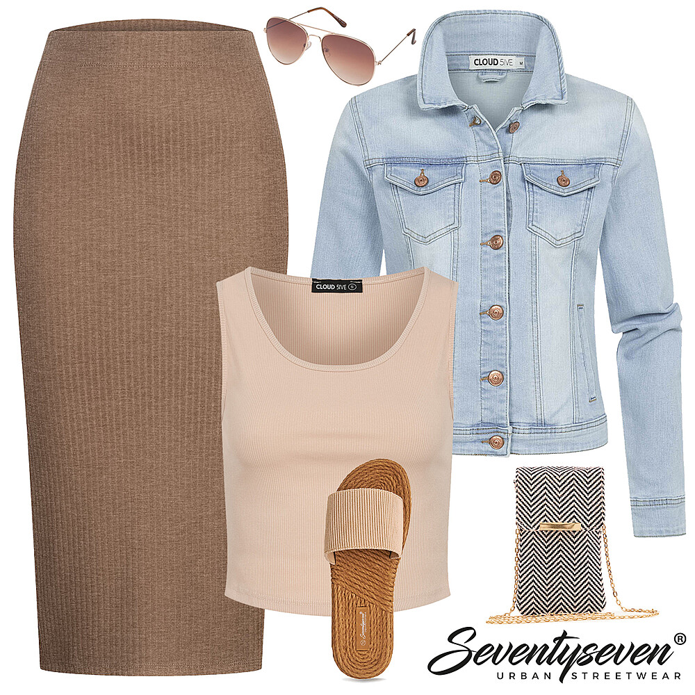 Stijlvolle vrijetijdsmode Outfit 27686