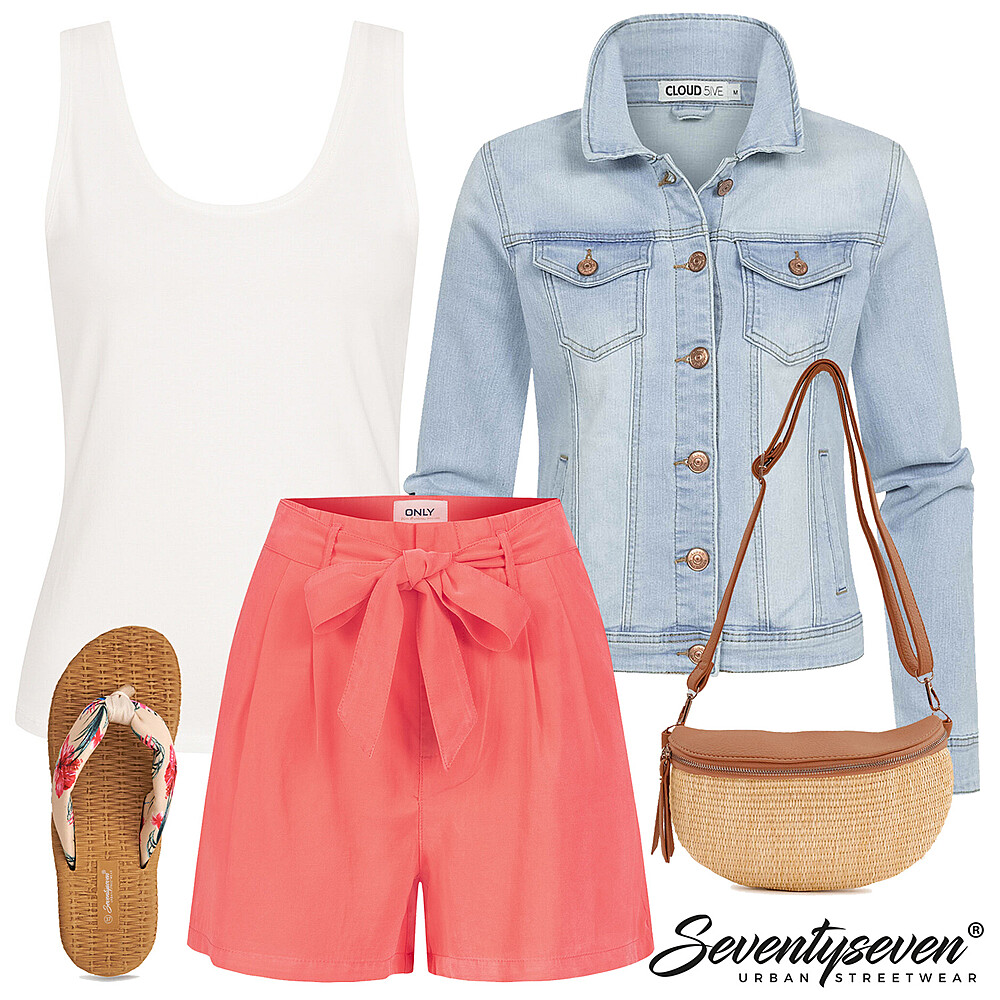 Zomerse stadsstijl Outfit 27710