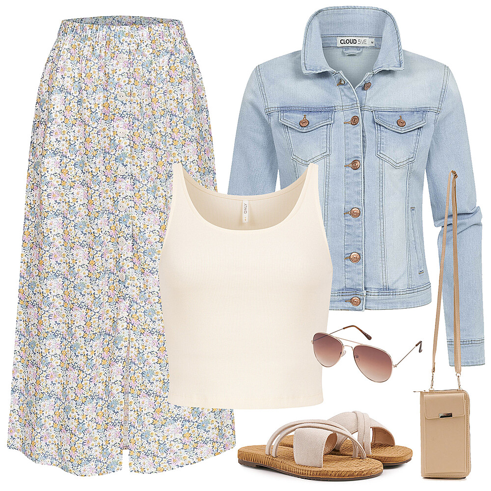 Bloemen stijlen Outfit 27765