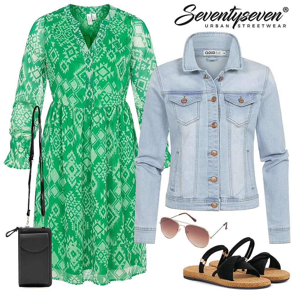 Luchtige stadslook Outfit 27806