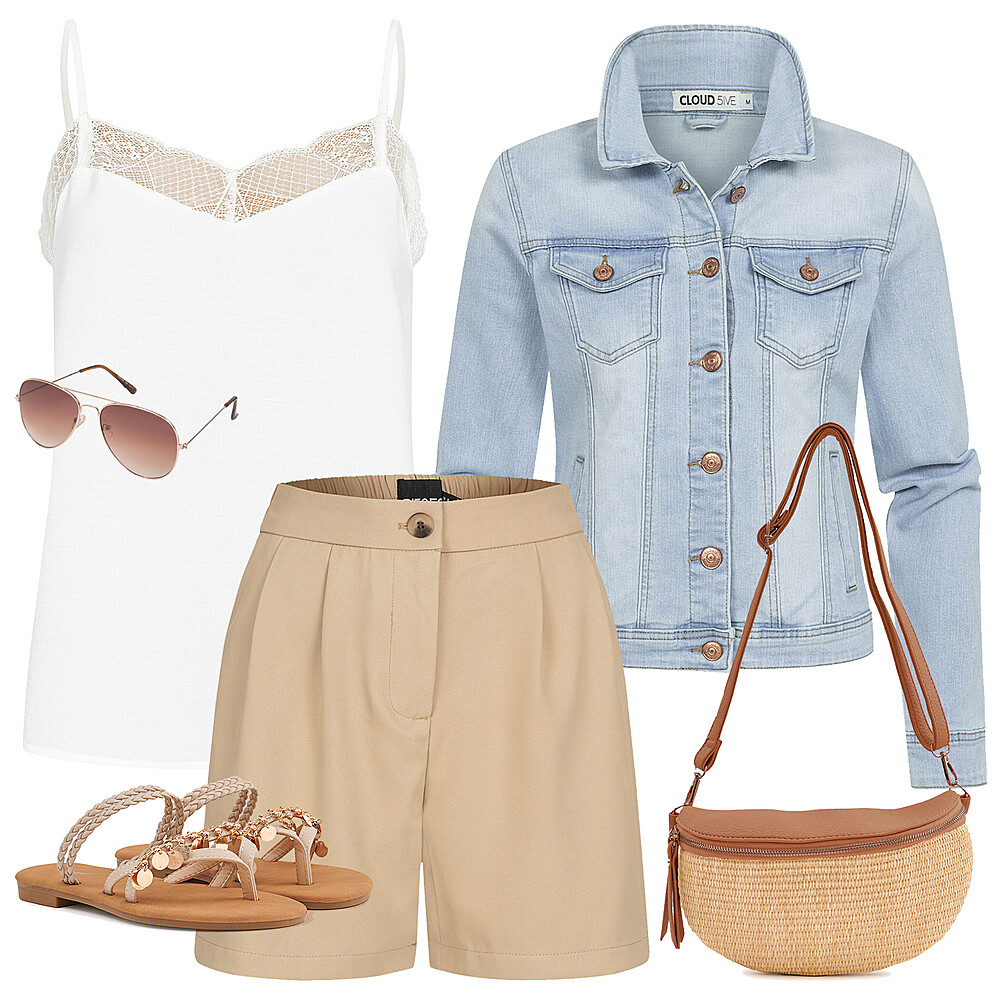 Frisse denimtrend Outfit 27847
