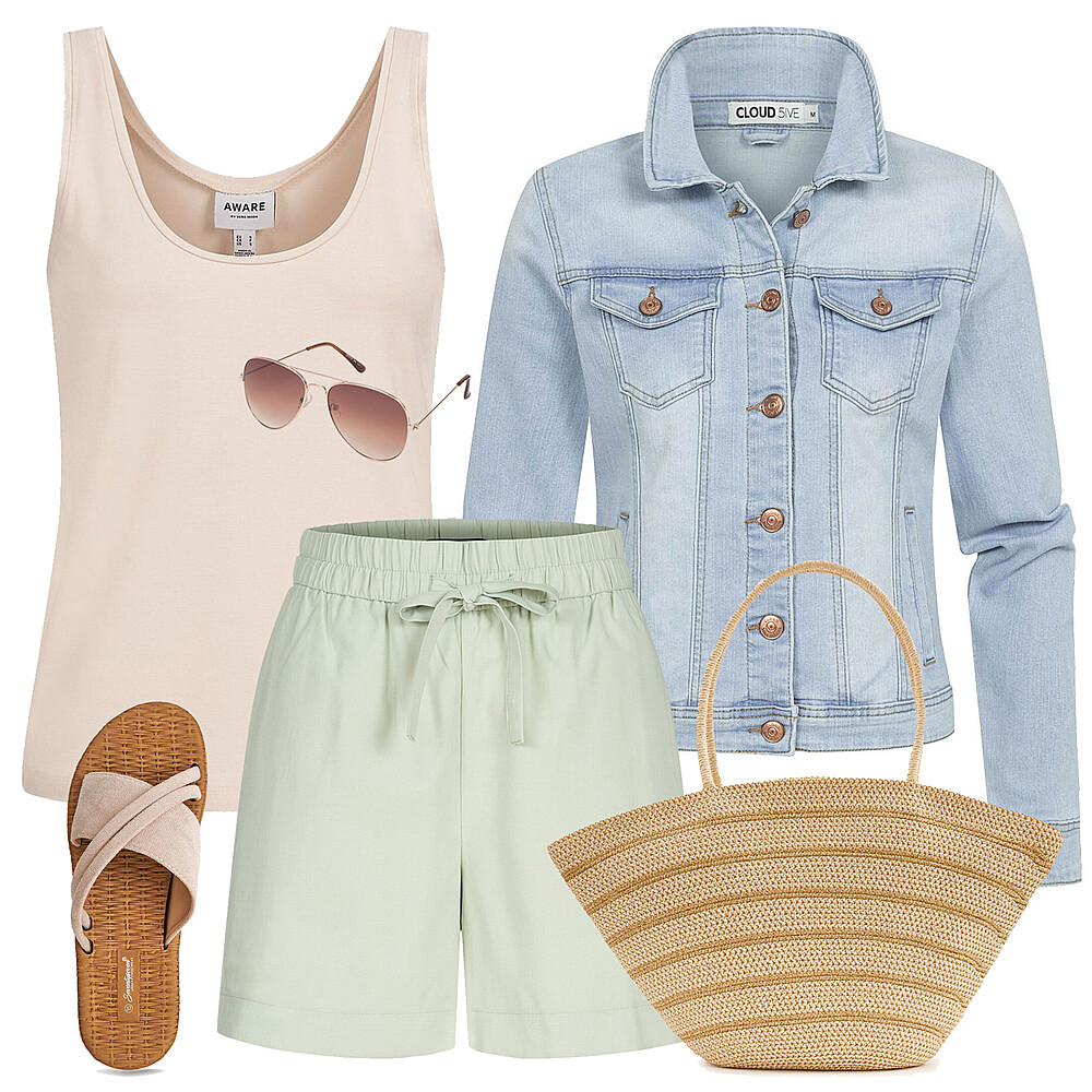 Lichte zomerfrisheid Outfit 27875