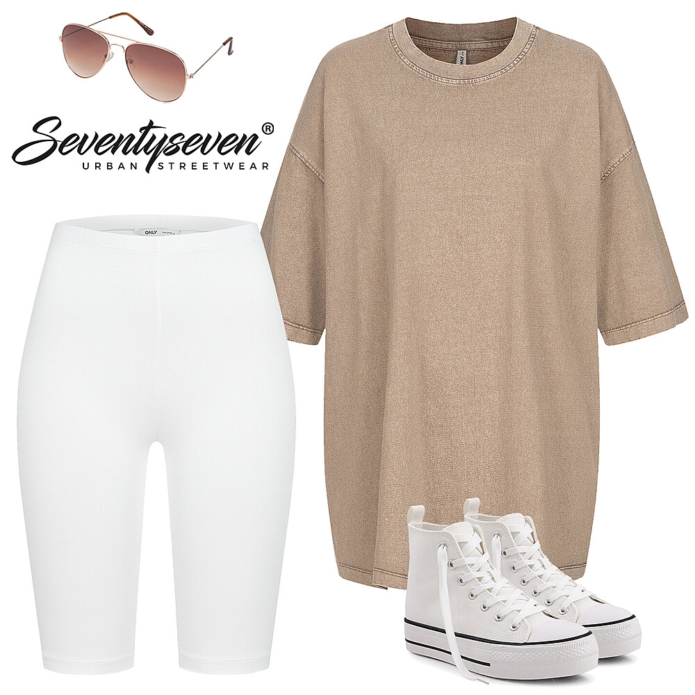 Urbane zomerse straatstijl Outfit 27907