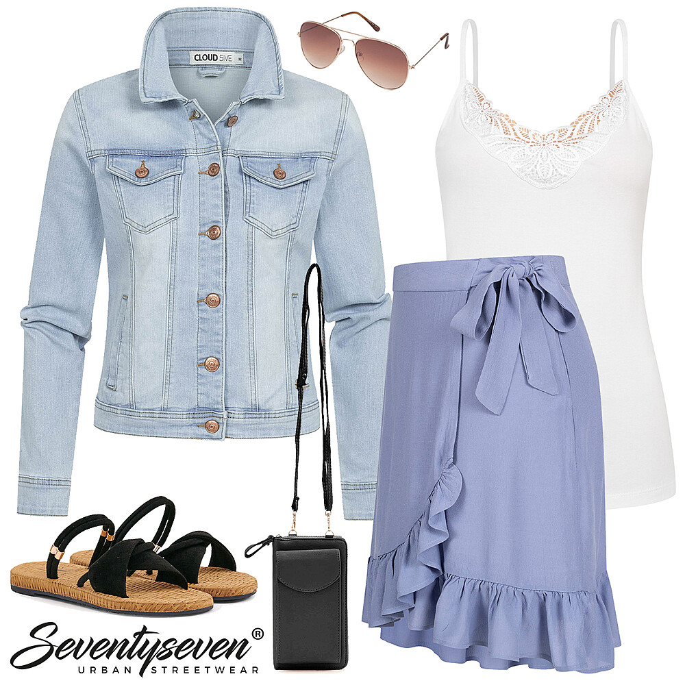 Blauwe zomer droom Outfit 27941