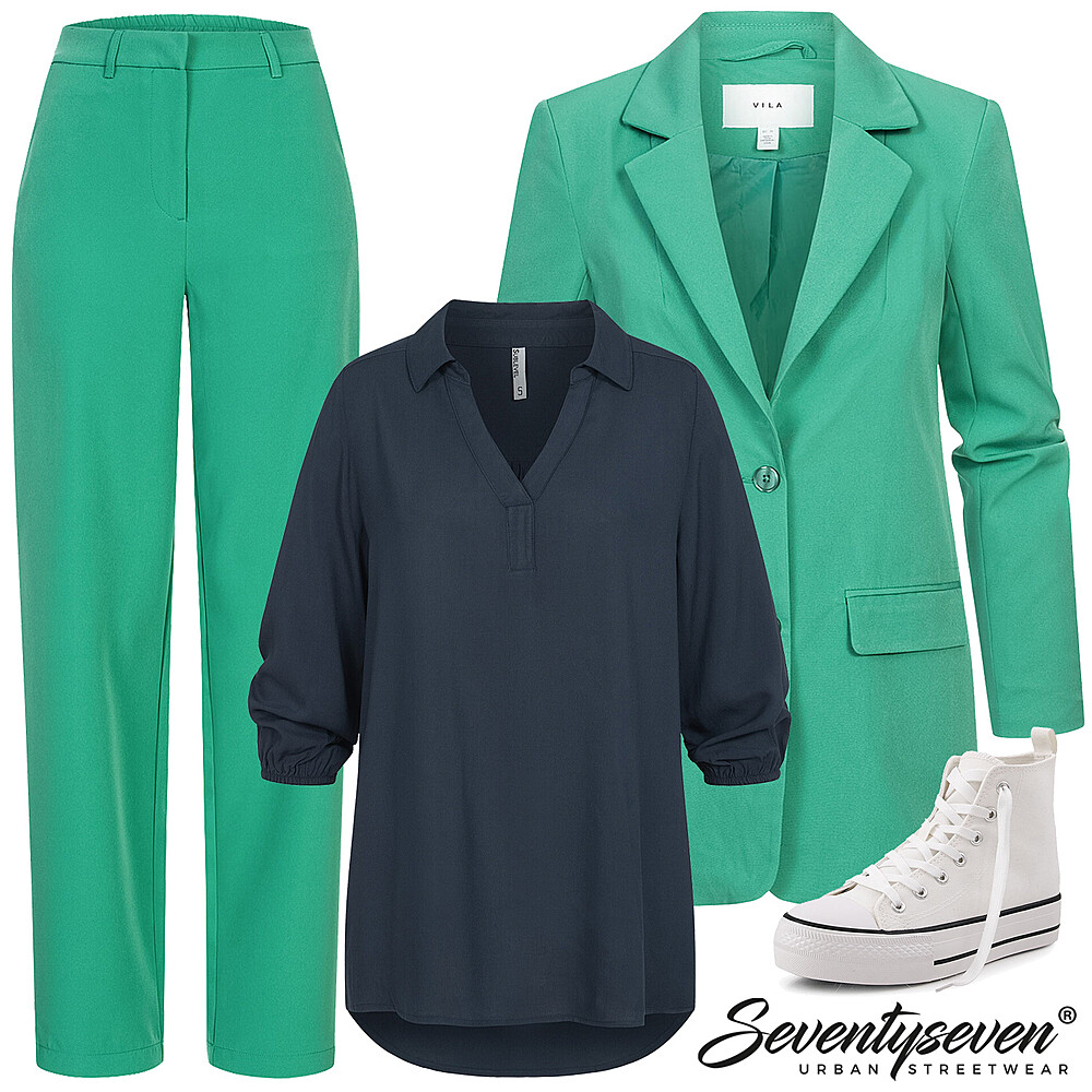 Fris in groen Outfit 27957