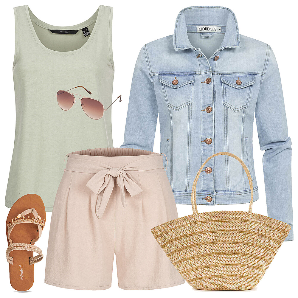 Stijlvol dagelijks leven Outfit 27978