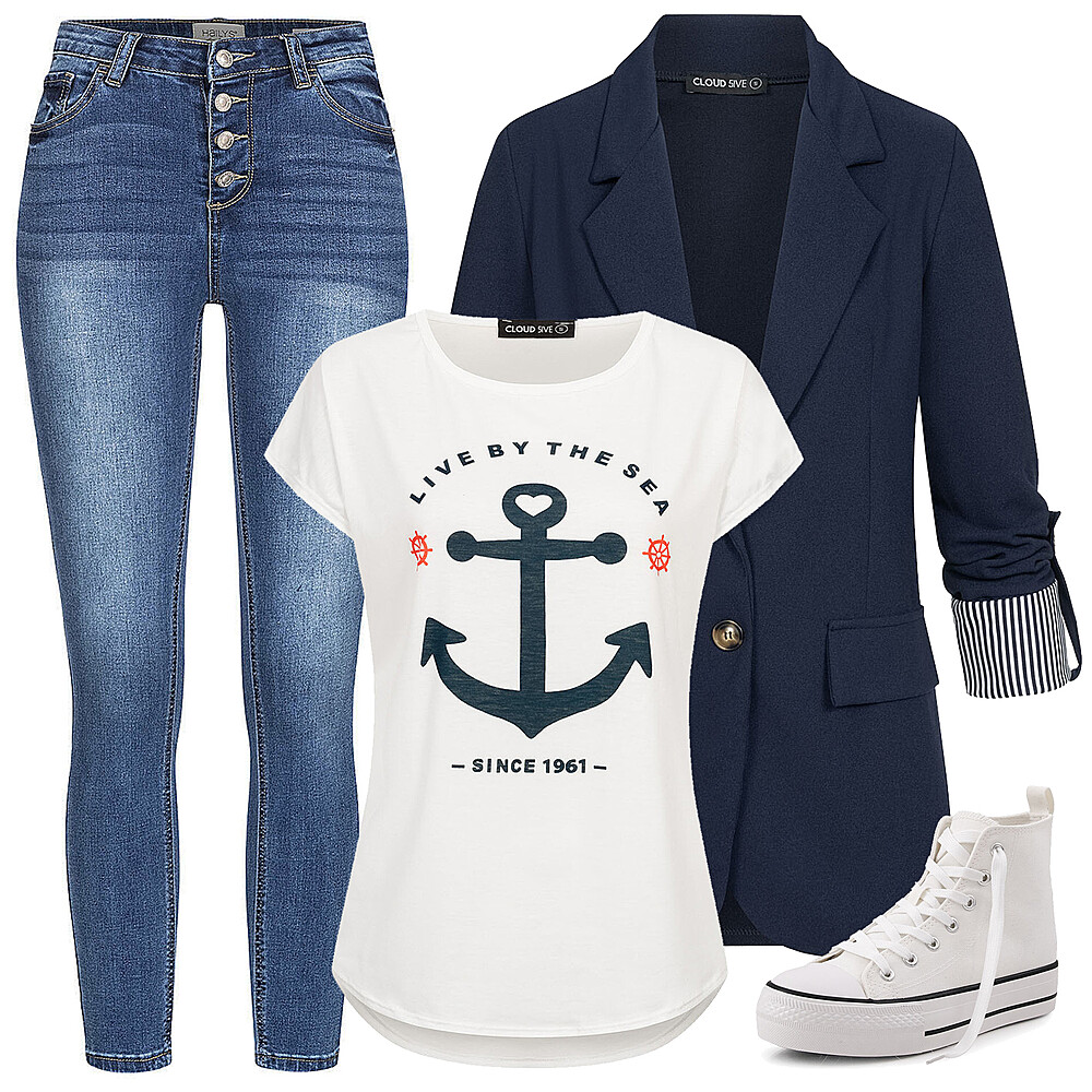 Avondlijke boottocht-elegantie Outfit 27996