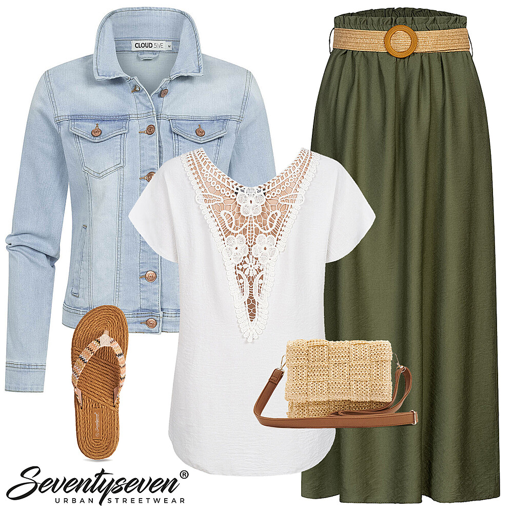 Klassiek met tas Outfit 28005
