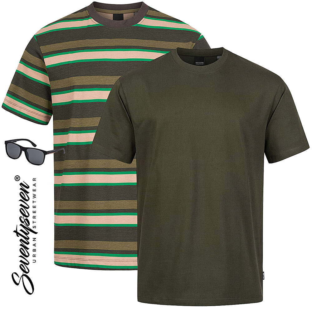 Drberstreifen und wohl fhlen Outfit 28037