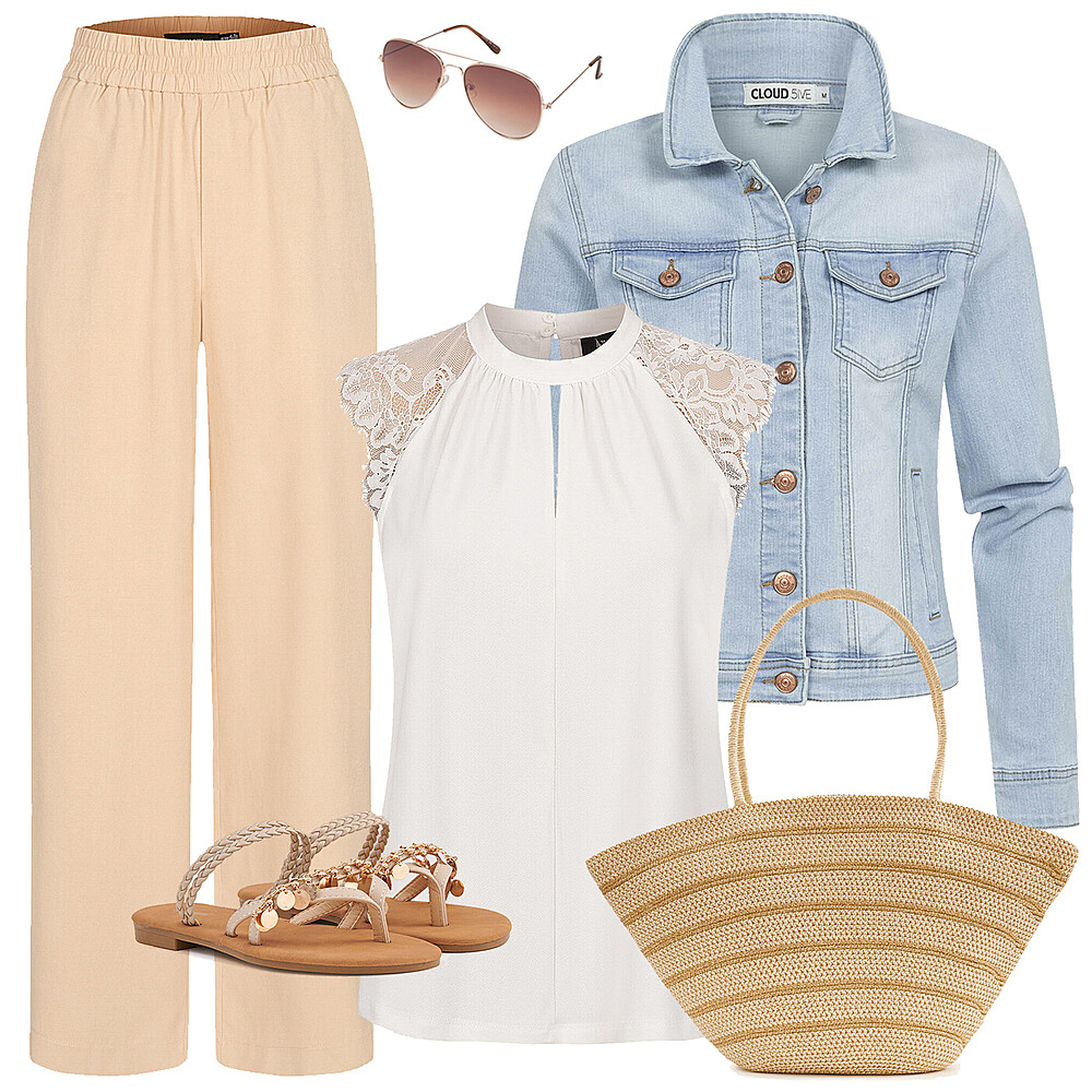 Kantoor-Chic met Twist Outfit 28048