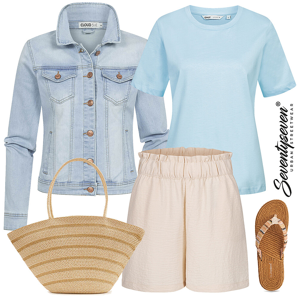Zonnige stranddag Outfit 28111