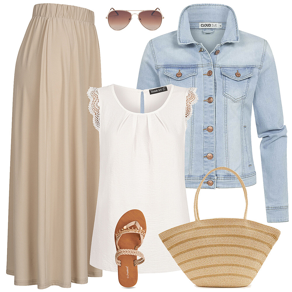 Casual Modebetovering Outfit 28135