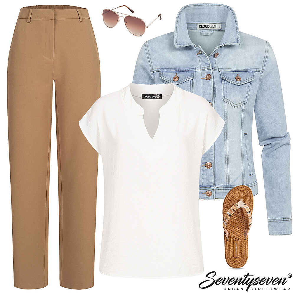 Slanke Stad Chic Combo Outfit 28166