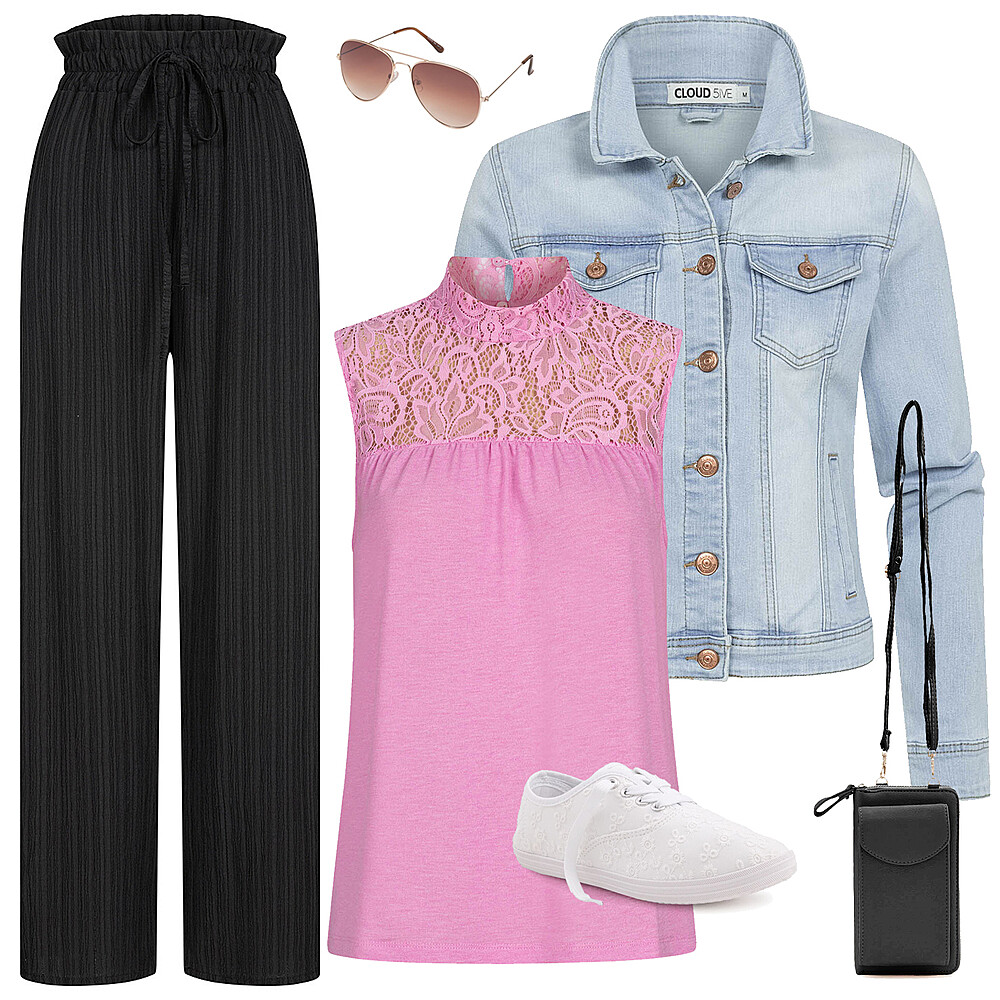 Zomerse stadsstijl Outfit 28205