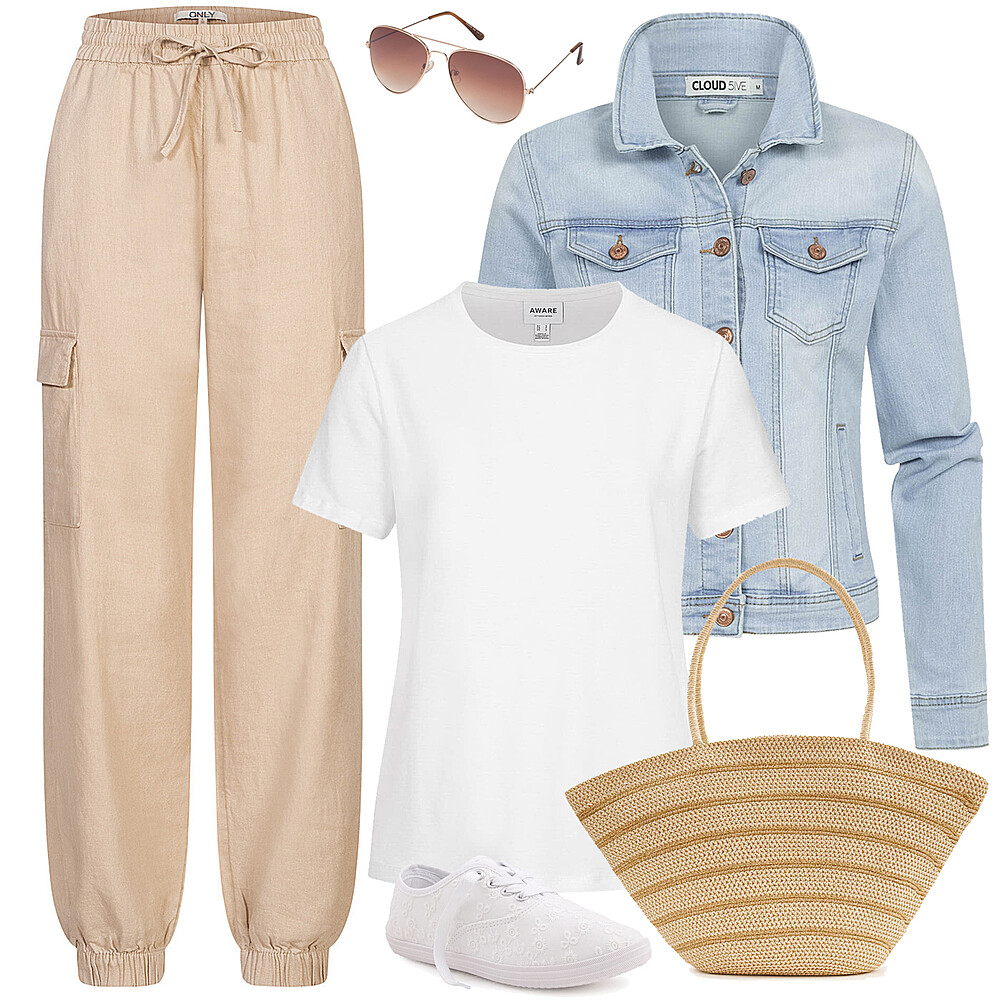 Urbane zomerse straatstijl Outfit 28215