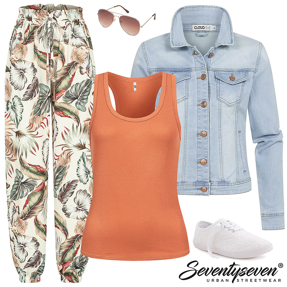 Comfortabele zomerstijl Outfit 28275