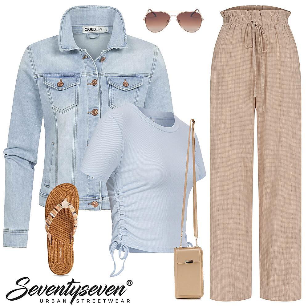 Coole denimlook Outfit 28321