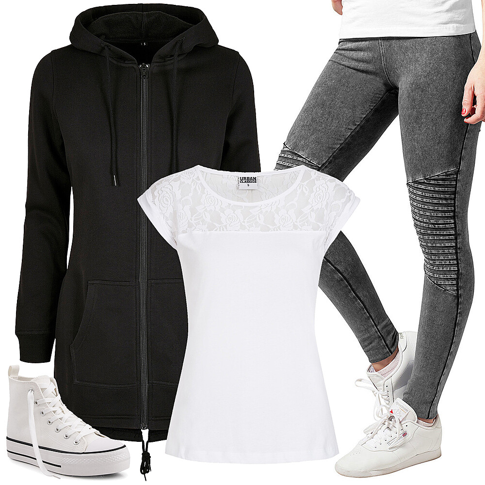 Stijlvolle Straatkleding Mix Outfit 28460