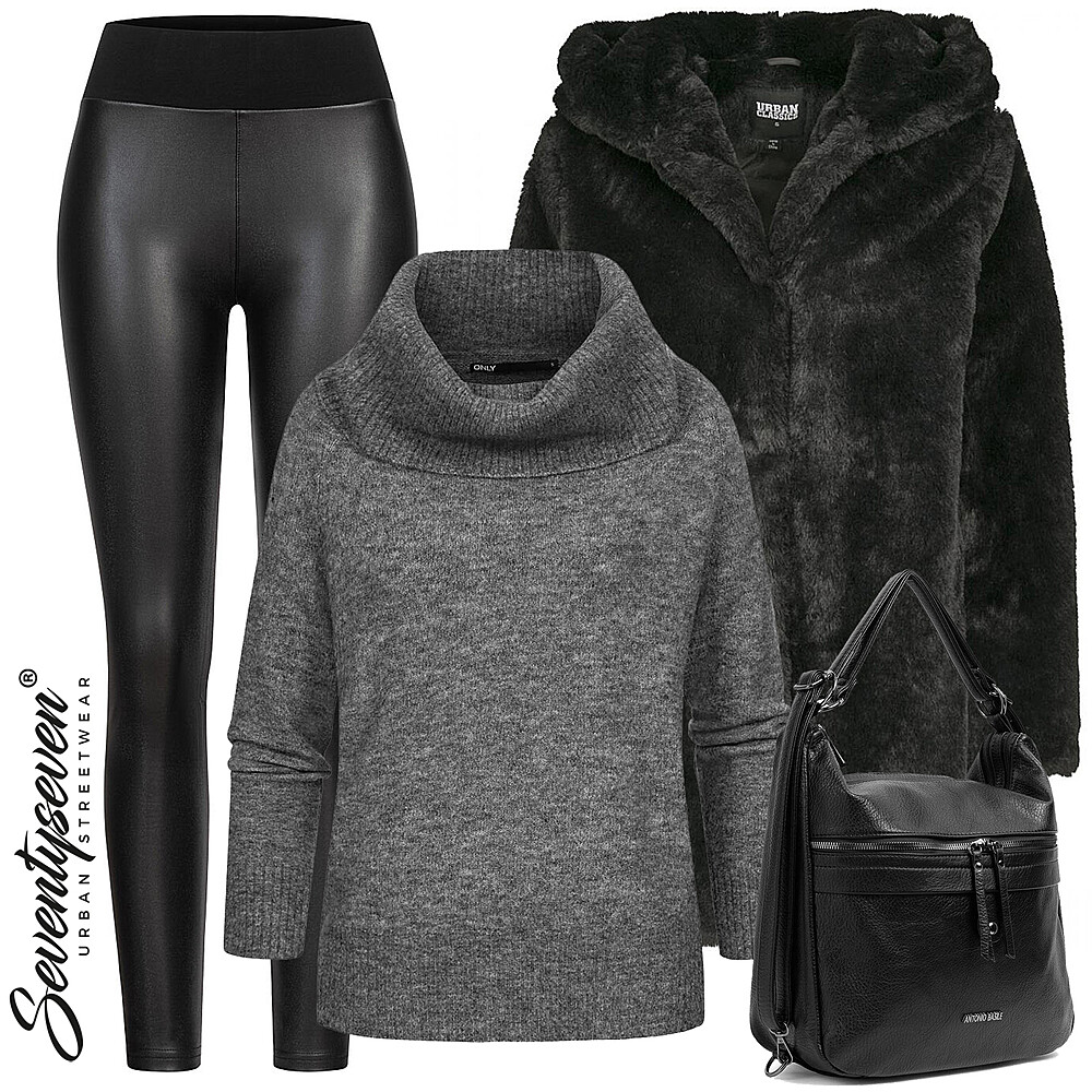 Winterse trui-chic Outfit 28511