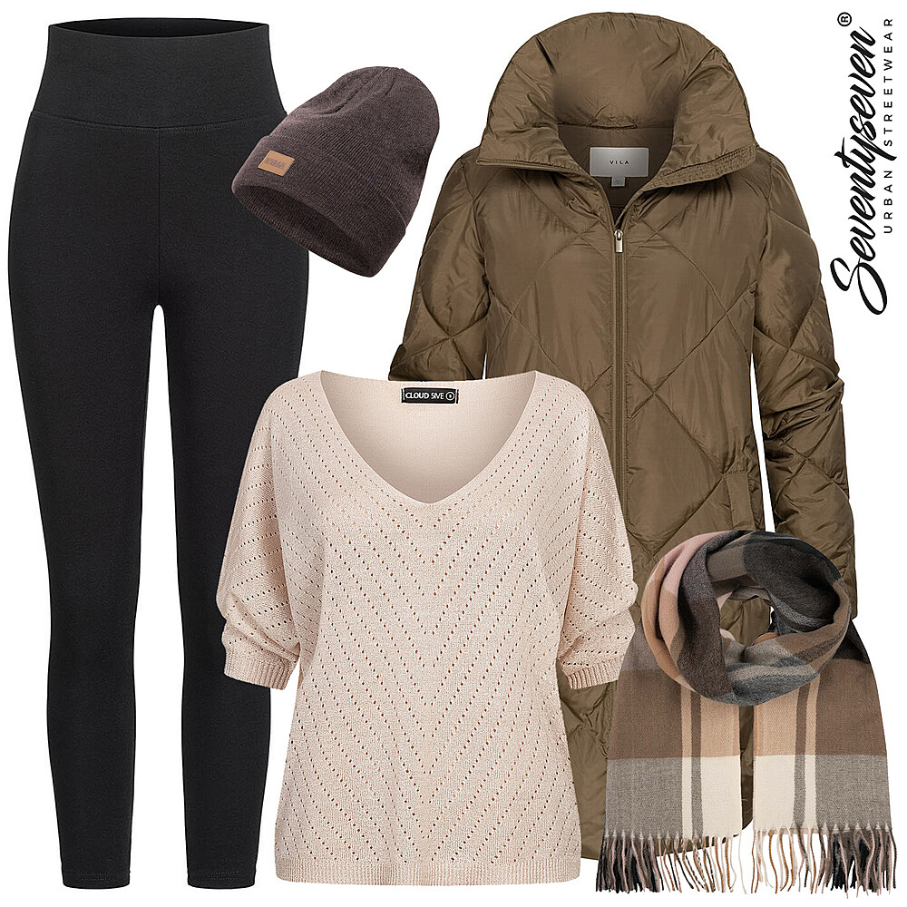 Herfst Mode Hoogtepunten Outfit 28607