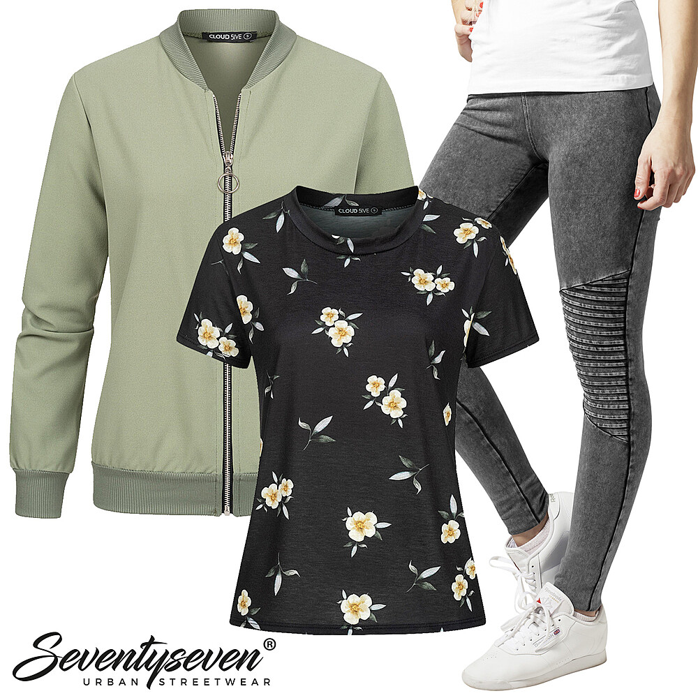 Frisse lente-stijl Outfit 28963