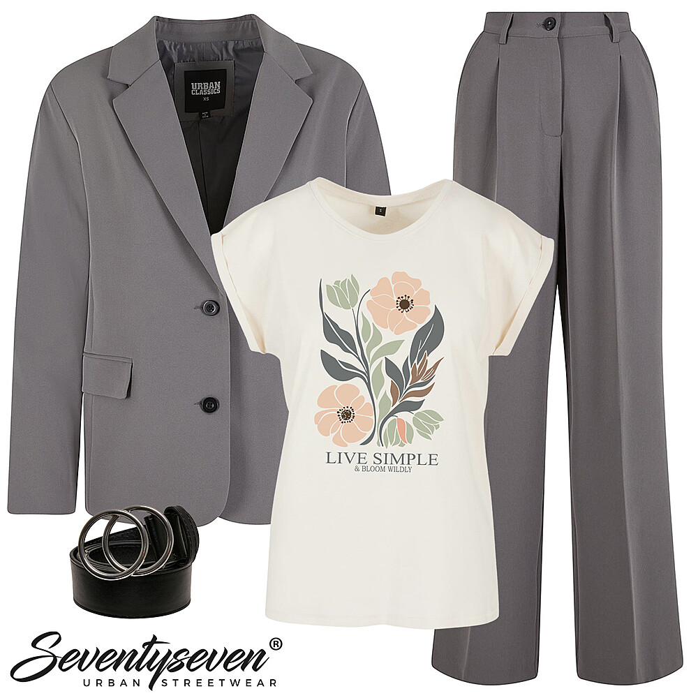 Bloemen kantoorstijl Outfit 29216