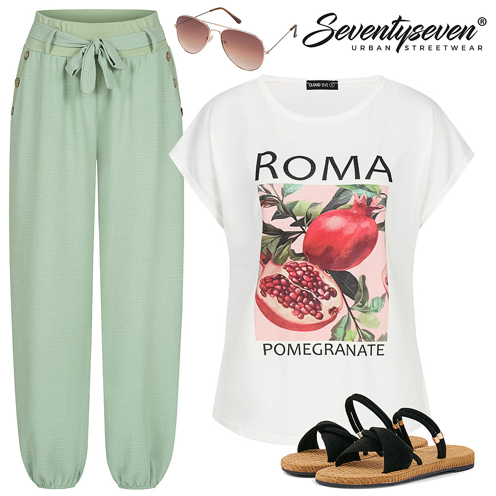 Fris in groen Outfit 29249