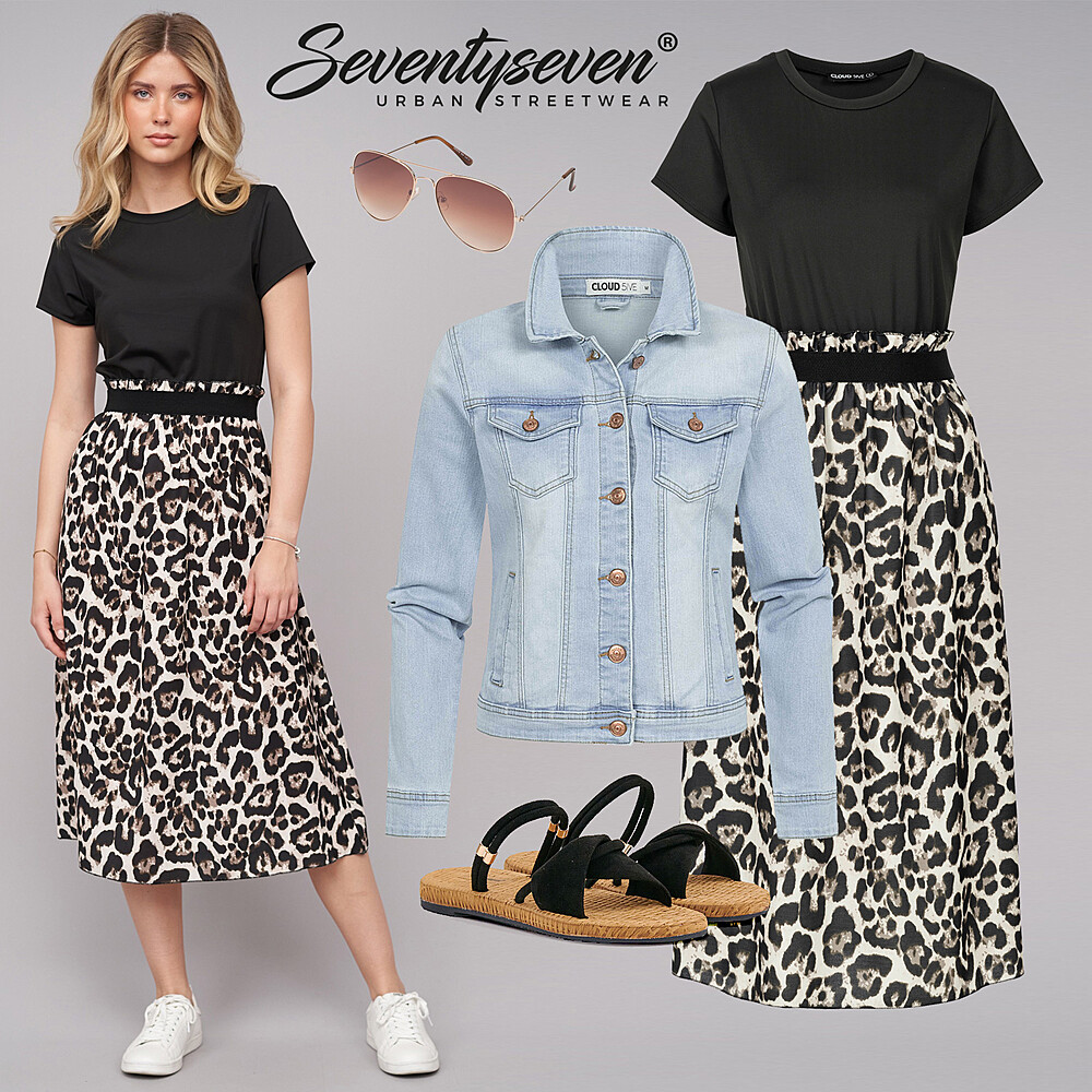 In spijkerjas stijl Outfit 29310