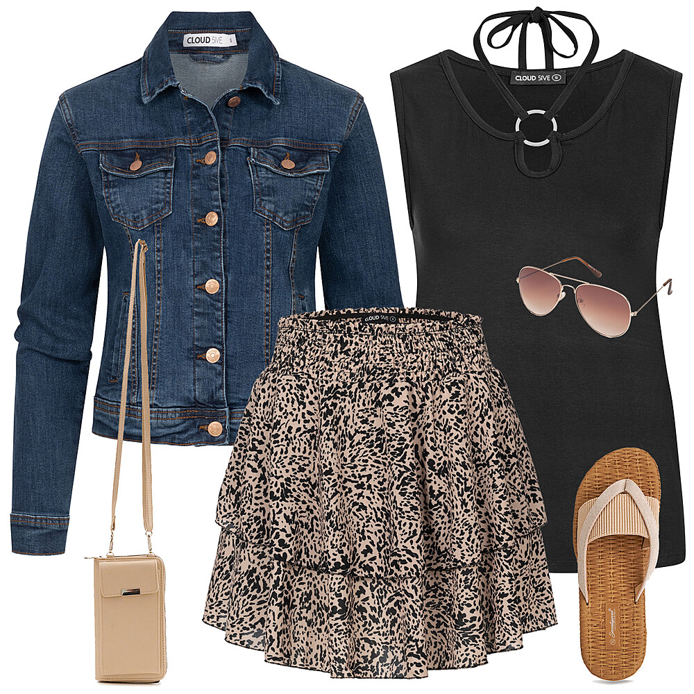 Luchtige stadslook Outfit 29317