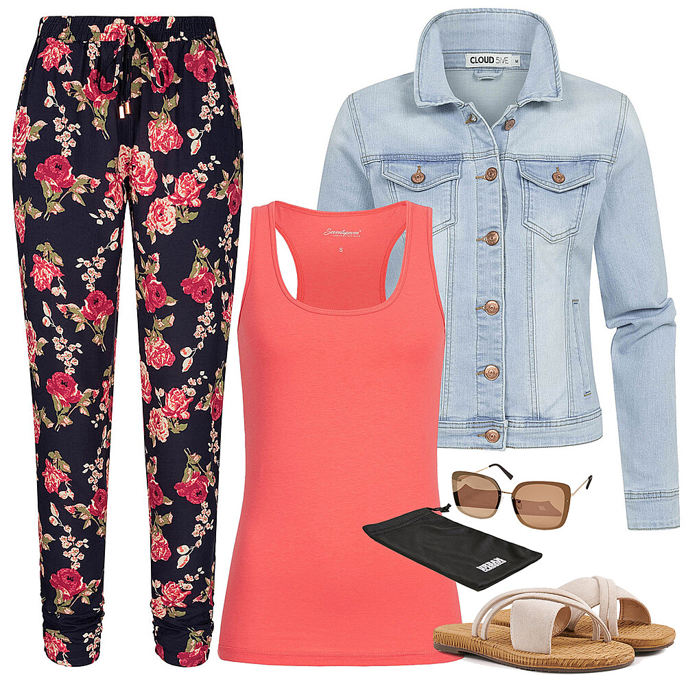 Zomers Kleurenspel Outfit 29375