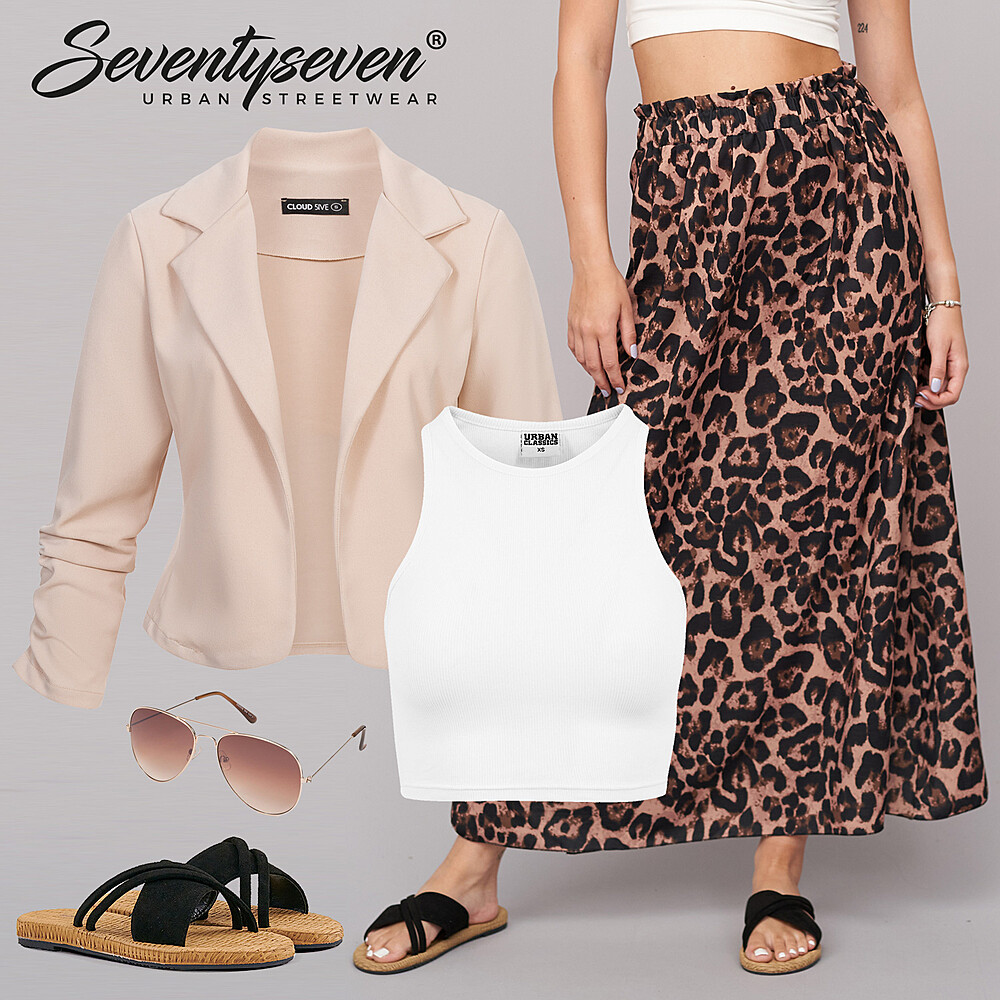 Zonnige rok outfit 29396