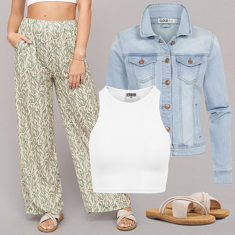 Im Jeansjackenfieber Outfit 29543