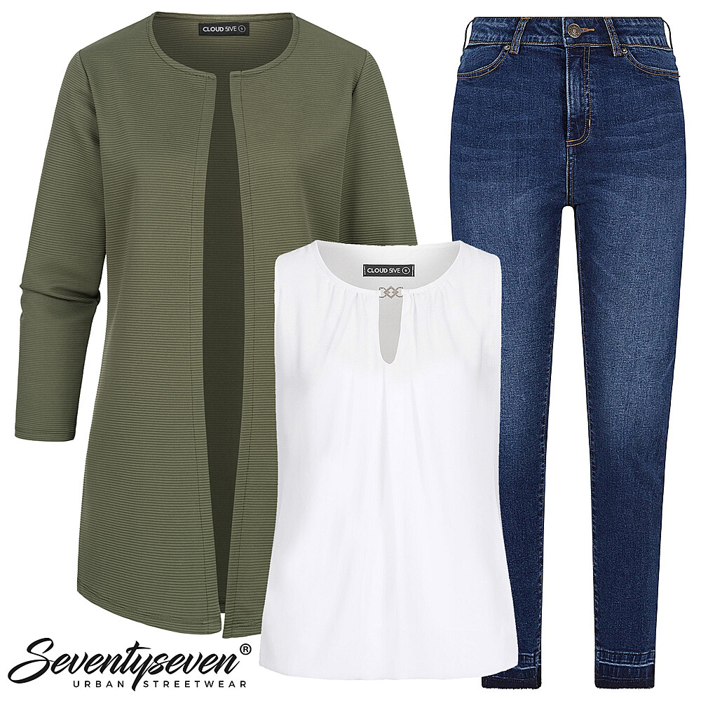 Elegante Alltagseinfachheit Outfit 29545