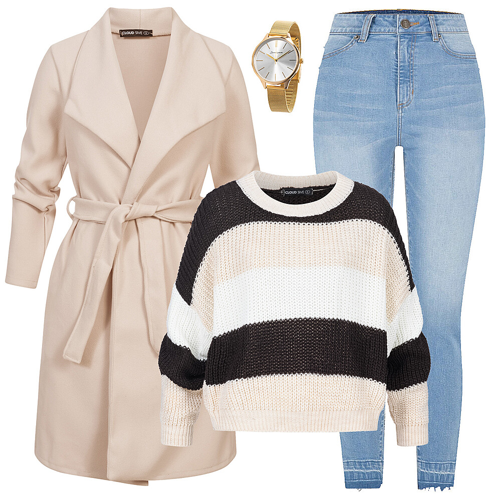 Chic und bequem Outfit 29806