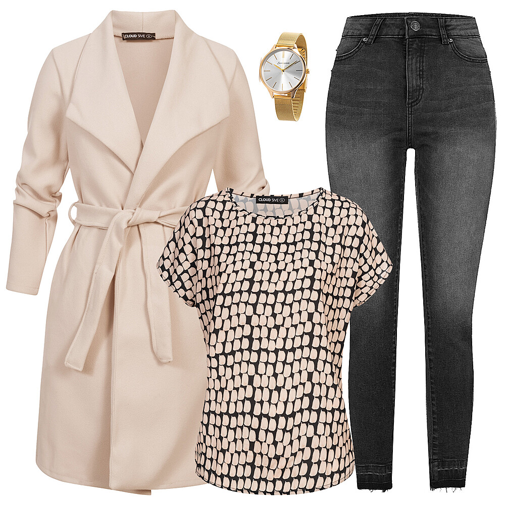 Charmantes Alltagsensemble Outfit 29821