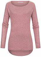 ONLY Dames NOOS Longsleeve mesa donker roze
