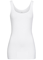 ONLY Dames NOOS Basic Tank Top wit