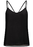 ONLY Dames NOOS V-Neck Top zwart