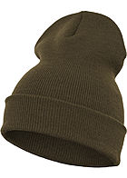 Flexfit Basic Fisherman Beanie Strickmütze olive grün